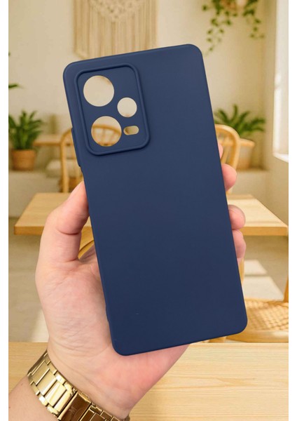 Xiaomi Redmi Note 12 Pro 5g Silikon Darbe Emici Klasik Korumalı Rubber Kılıf
