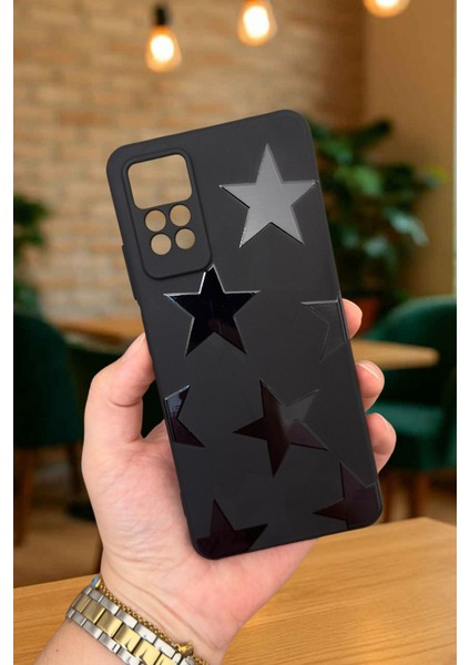 Redmi Note 11PRO/NOTE 12PRO4G - Star Silikon Darbe Emici Klasik Korumalı Rubber Kılıf