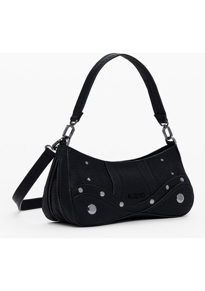 Siyah Kadın Omuz Çantası 25WAXPA92000 fiyatları
