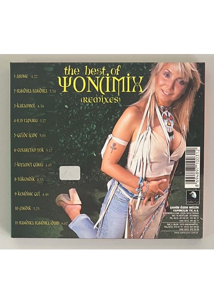 Yonca Evcimik The Best Of Yoncimix (Remixes) CD (Orijinal Dönem Baskı Cd) fiyatları
