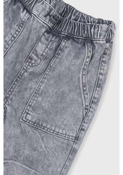 Erkek Çocuk 4-9 Yaş Denim Jogger Pantolon Gri indirimleri