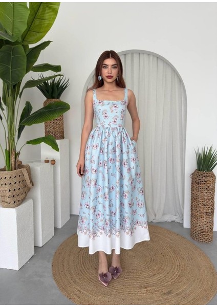 Yoa Cep Detaylı Elbise