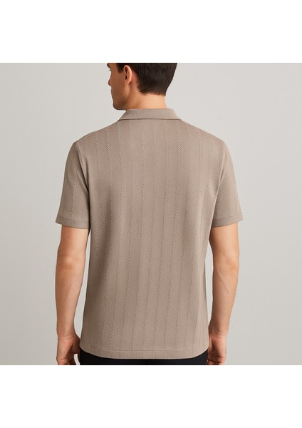 Desenli Slim Fit Apaç Yaka Kısa Kollu Erkek Gömlek fiyatları