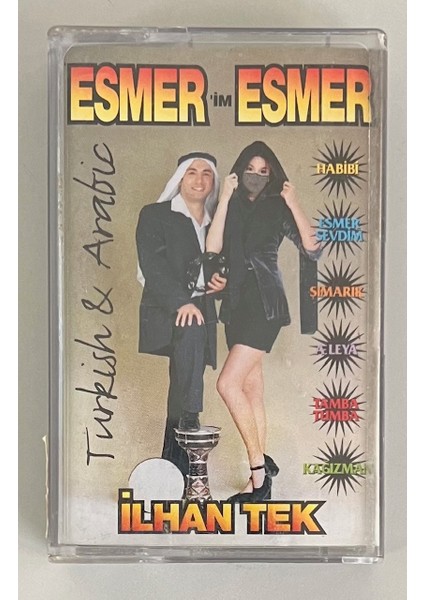 Ilhan Tek Esmerim Esmer Turkish Arabic Kaset (Orijinal Dönem Baskı Kaset)