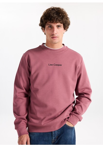 Yuvarlak Yaka Gül Kurusu Erkek Sweatshırt 261 Lcm 241042 Dorres Gül Kurusu