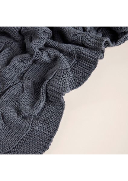 Triko Tv Battaniyesi Throw Füme Koltuk Şalı 90X200 cm - Cabella Serisi fiyatları