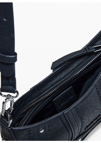 Siyah Kadın Omuz Çantası 25WAXPA92000 fırsatları