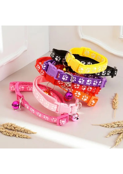 Ayarlanabilir Yumuşak Köpek & Kedi Tasmaları Zilli Lacivert modelleri