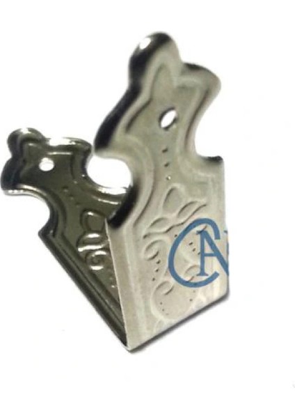 Dekoratif Sandık, Kutu Kenarı, 11x32mm, Nikel, 1 Adet