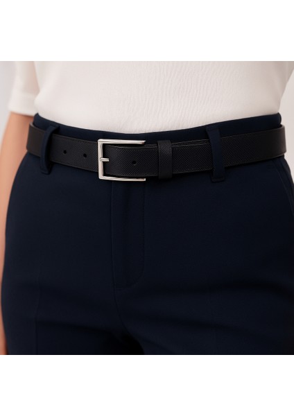 Kadın Klasik Suni Deri Kemer – Metal Tokalı Şık Model modelleri