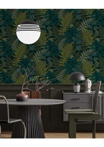 Botanik Desenli Lüks Duvar Kağıdı Isı Yalıtım ve Ses Yaltımlı modelleri