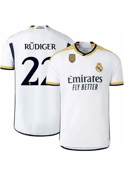 R.madridd 2023-24 Sezon Antonio Rudiger Iç Saha Forması