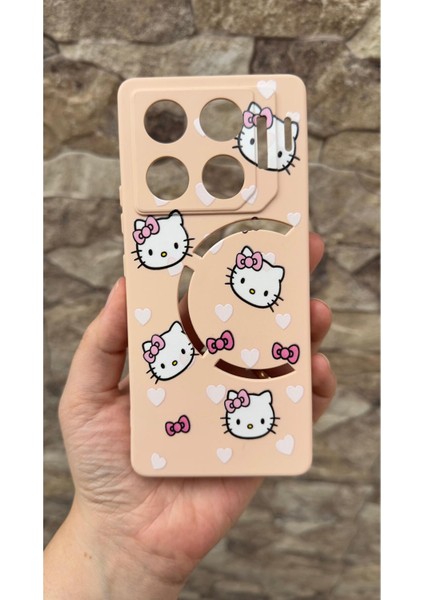 Infinix Gt 20 Pro Uyumlu Hello Kity Silikon Darbe Emici Klasik Korumalı Rubber Kılıf fiyatları