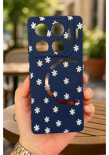 Infinix Gt 20 Pro-Mini Papatya Desenli Silikon Darbe Emici Klasik Korumalı Rubber Kılıf fiyatları