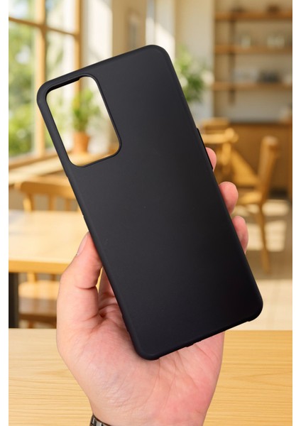 Oppo A16 Uyumlu Silikon Darbe Emici Klasik Korumalı Rubber Kılıf