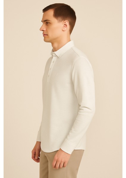 Erkek Yarım Pat Düğmeli Gömlek modelleri