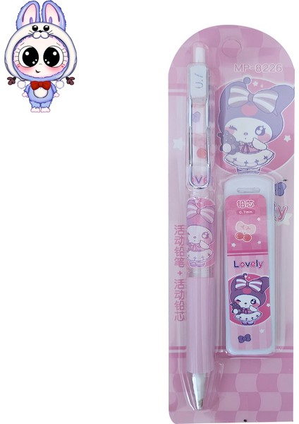 Kuromi 0.7 Uçlu Kalem Seti + Uç Hediyeli