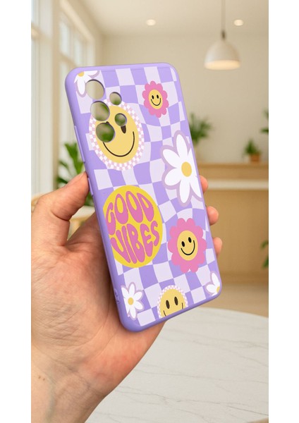 Samsung Galaxy A32 -Good Vibes Silikon Darbe Emici Klasik Korumalı Rubber Kılıf modelleri