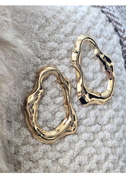 - Wave Bold – Büyük Dalgalı Form Kadın Küpe (KOD-397) fiyatları