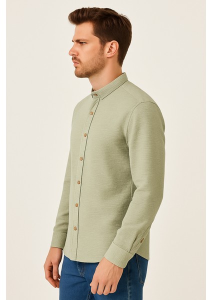 Erkek Sade Keten Gömlek fiyatları