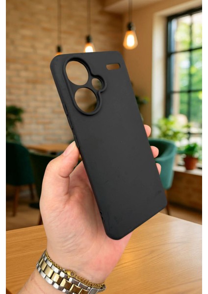 Xiaomi Redmi Note 13 Pro Plus Uyumlu Silikon Darbe Emici Klasik Korumalı Rubber Kılıf modelleri