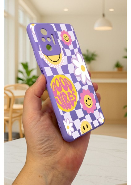 Xiaomi Redmi Note 1o Pro - Good Vibes Silikon Darbe Emici Klasik Korumalı Rubber Kılıf modelleri