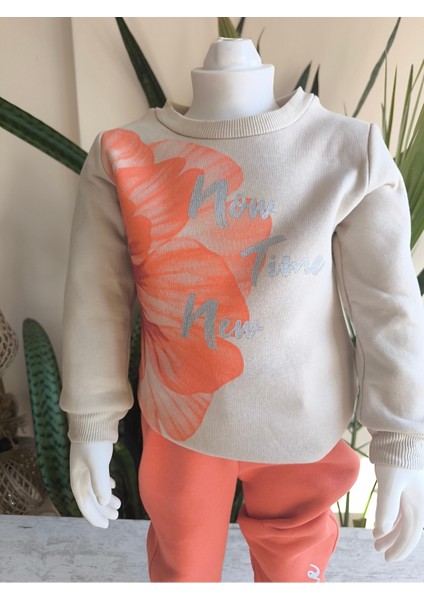 Kız Çocuk Alt Üst Takım Uzun Kollu Eşofman Rahat Şık Modern Tasarım indirimleri