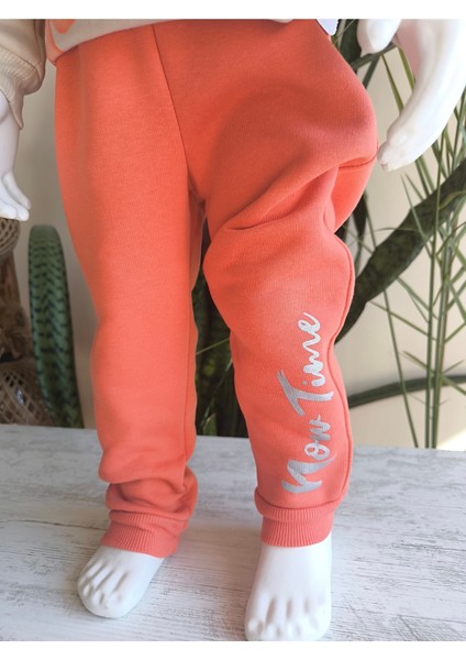 Kız Çocuk Alt Üst Takım Uzun Kollu Eşofman Rahat Şık Modern Tasarım