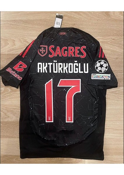 Benfica 2024/25 Yeni Sezon Kerem Aktürkoğlu Deplasman Forması (Black) modelleri