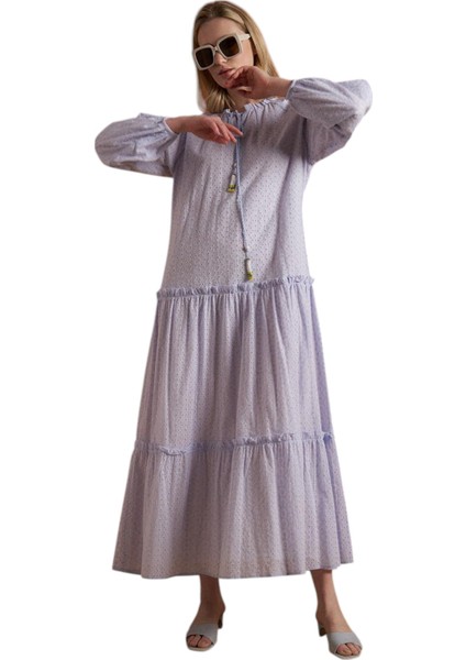 Püsküllü Brode Elbise KAY.KA-B24-23038 modelleri