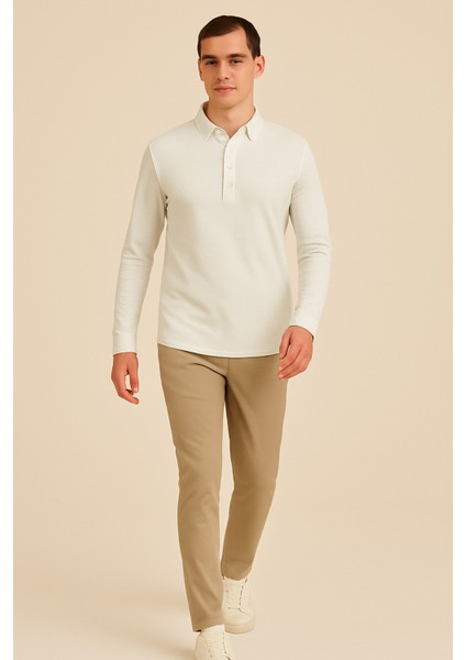 Erkek Yarım Pat Düğmeli Gömlek fırsatları