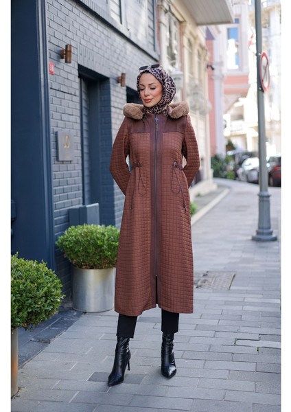 Zerina Kapitone Süet Kap - 422527 modelleri