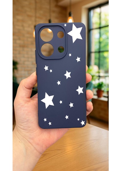Xiaomi Redmi Note 13 Pro 4g Mini Yıldız Desenli Silikon Darbe Emici Klasik Korumalı Rubber Kılıf fırsatları