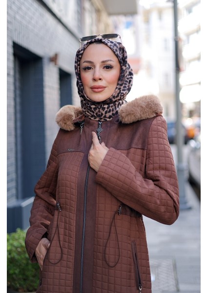 Zerina Kapitone Süet Kap - 422527