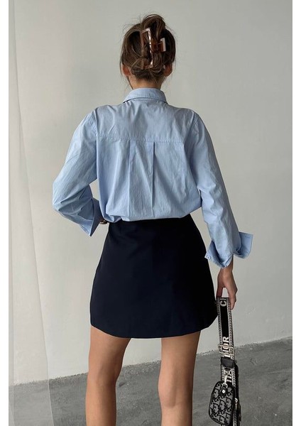 Yırtmaçlı Şort Astarlı Etek fiyatları