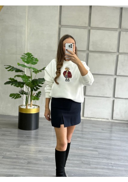 Yırtmaçlı Şort Astarlı Etek indirimleri