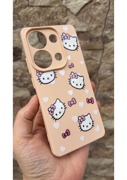 Xiaomi Redmi Note 13 Pro 4g Uyumlu Hello Kity Silikon Darbe Emici Klasik Korumalı Rubber Kılıf indirimleri