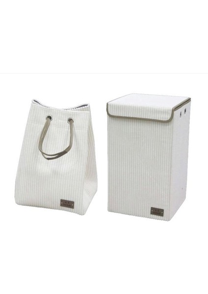 Çok Amaçlı Çanta ve Sepet Takımı Krem