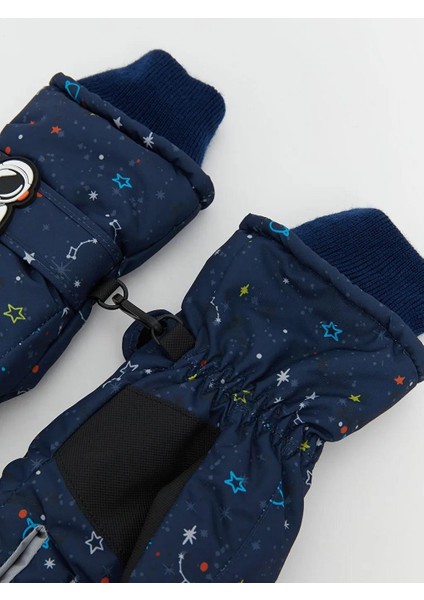 Baskılı Erkek Çocuk Kar Eldiveni (W5) modelleri