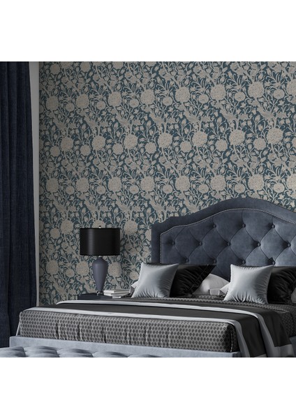 Retro Tarz Duvar Kağıdı Tek Parça Isı ve Ses Yalıtımlı Yırtılmaz modelleri