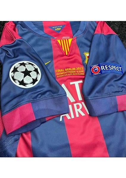 F.c B.a.r.c.e.l.o.n.a 2015 Şampiyonlar Ligi Finali Neymar Jr. Nostalji Forması fiyatları