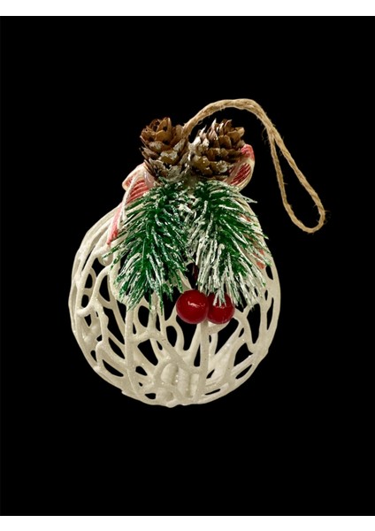 Lüks Tasarım Yılbaşı Süs 1 Adet 12 cm modelleri