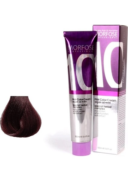 10 Saç Boyası 100ML / 6.65 Kontrast Yakut