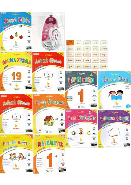 Üggen Çocuk 1. Sınıf Okuma Yazma Seti