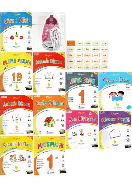 Üggen Çocuk 1. Sınıf Okuma Yazma Seti fiyatları