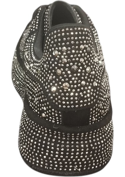 989118Z Ortopedik Parlak Taş Işlemeli Günlük Kadı Casual Ayakkabı modelleri