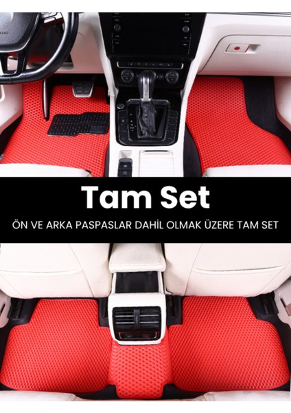 SEAT-LEON-5F-(2013-2020) Için Eva Iç Paspas Takımı (Metal Topukluk Dahil) fiyatları