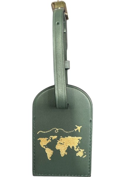 Deri Bavul Çanta Etiketi