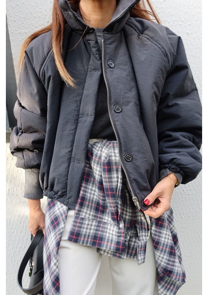 Tok Dokulu Şişme Mont modelleri