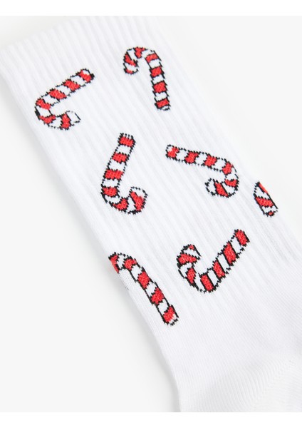 Yılbaşı Temalı Tenis Çorabı modelleri